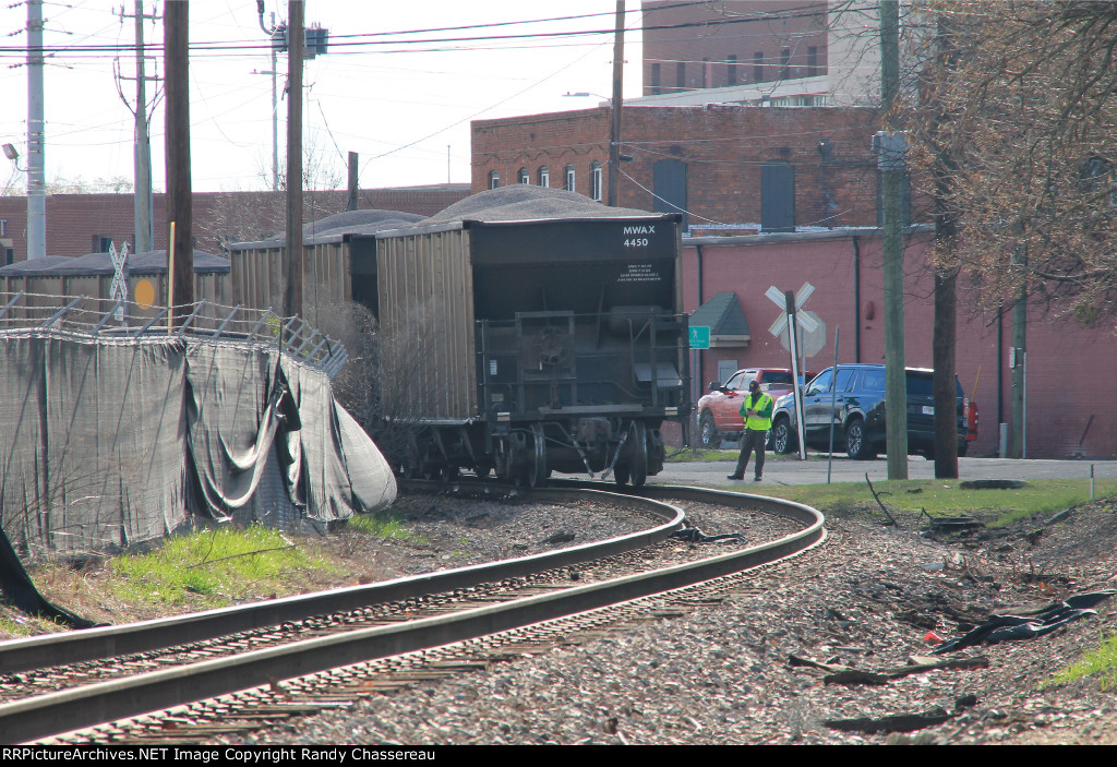 CSX Derailment Augusta, Ga.  (MWAX 4450 shown)